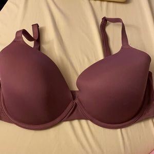 Pink lightly lined bra -34DD
